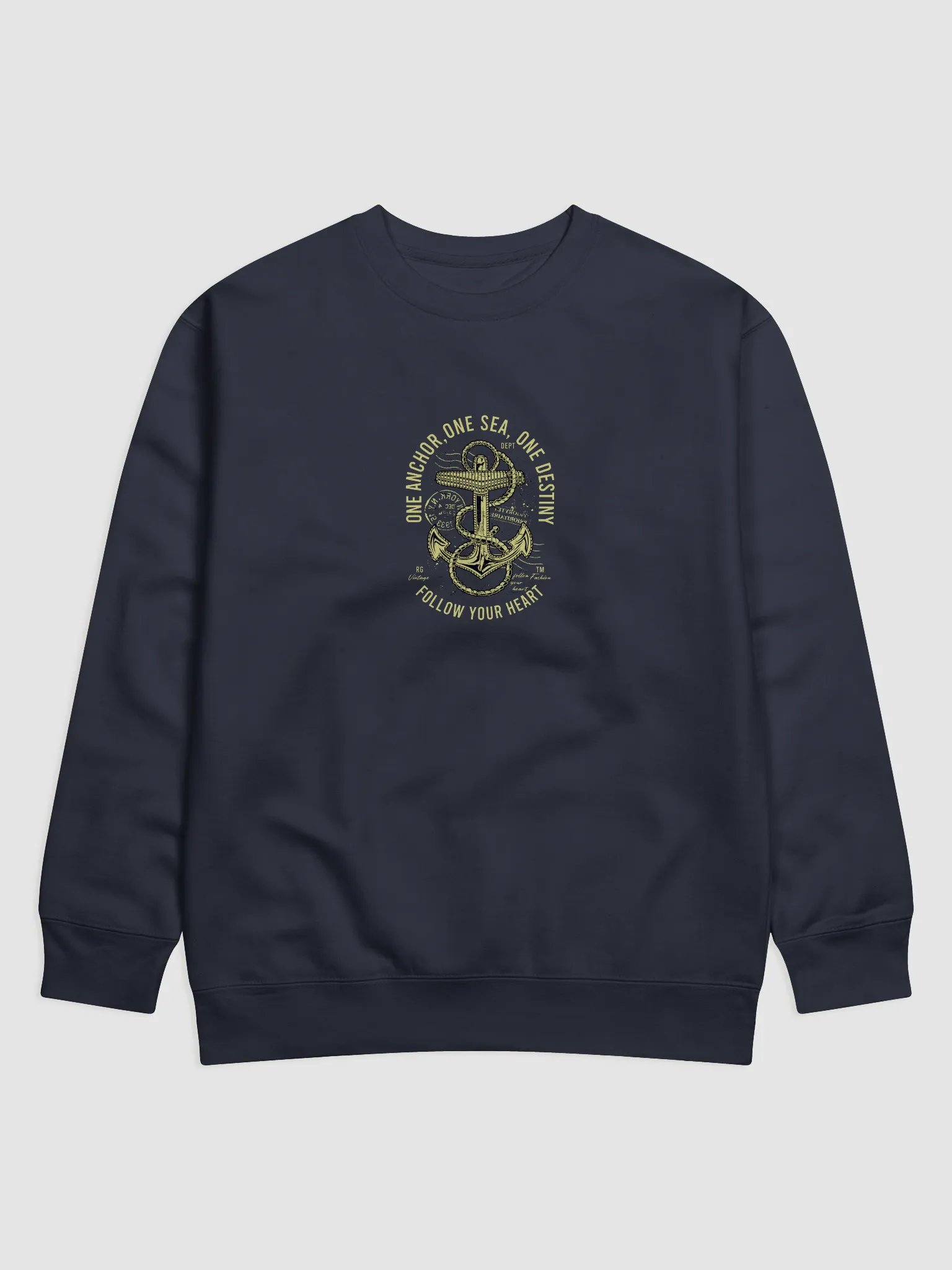 Vintage Nautical Anchor Sweatshirt product image (1)