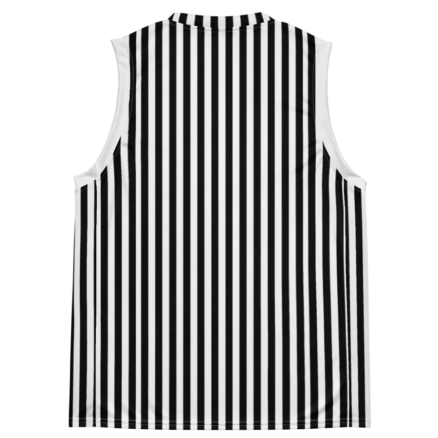 One Paradise Lane Black Stripes Basketball Jersey product image (9)