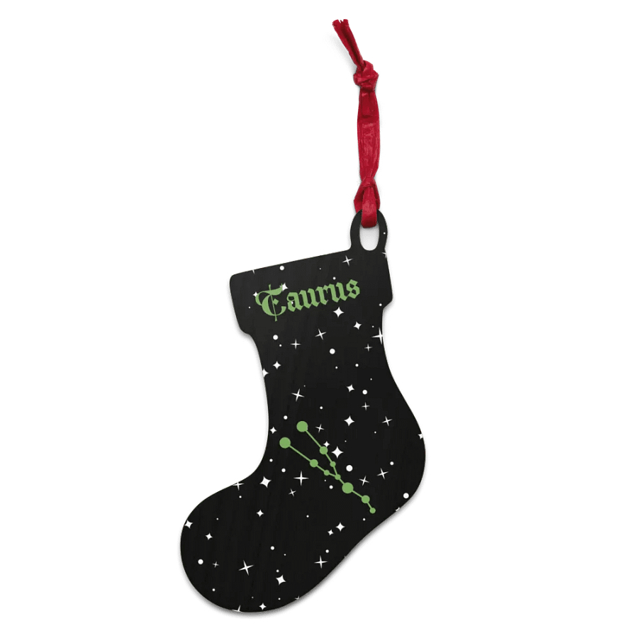 Cosmic Taurus Wooden Ornaments product image (5)