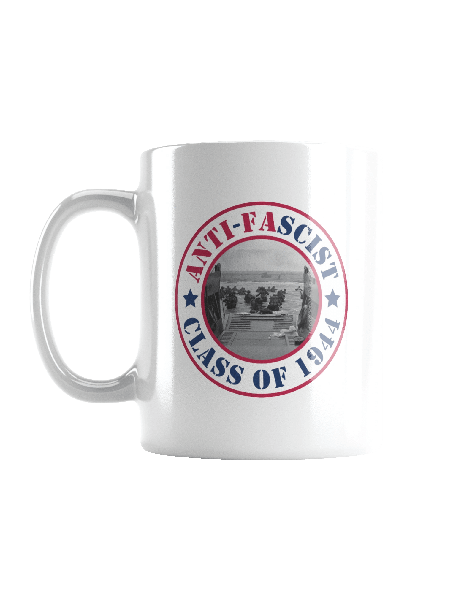 Anti-Fascist - Class of 1944 White Coffee Mug product image (3)