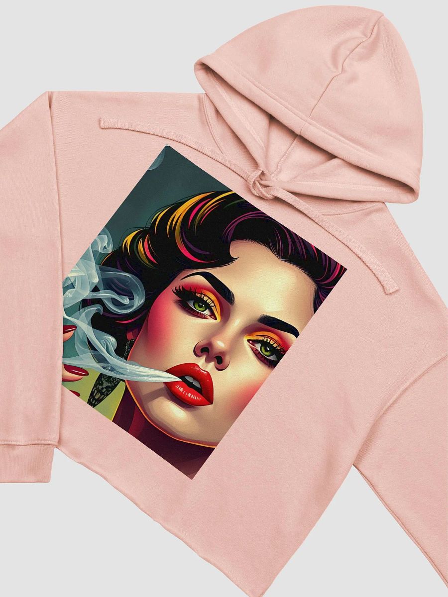 Cozy Chic: Bella+Canvas Fleece Crop Hoodie product image (3)