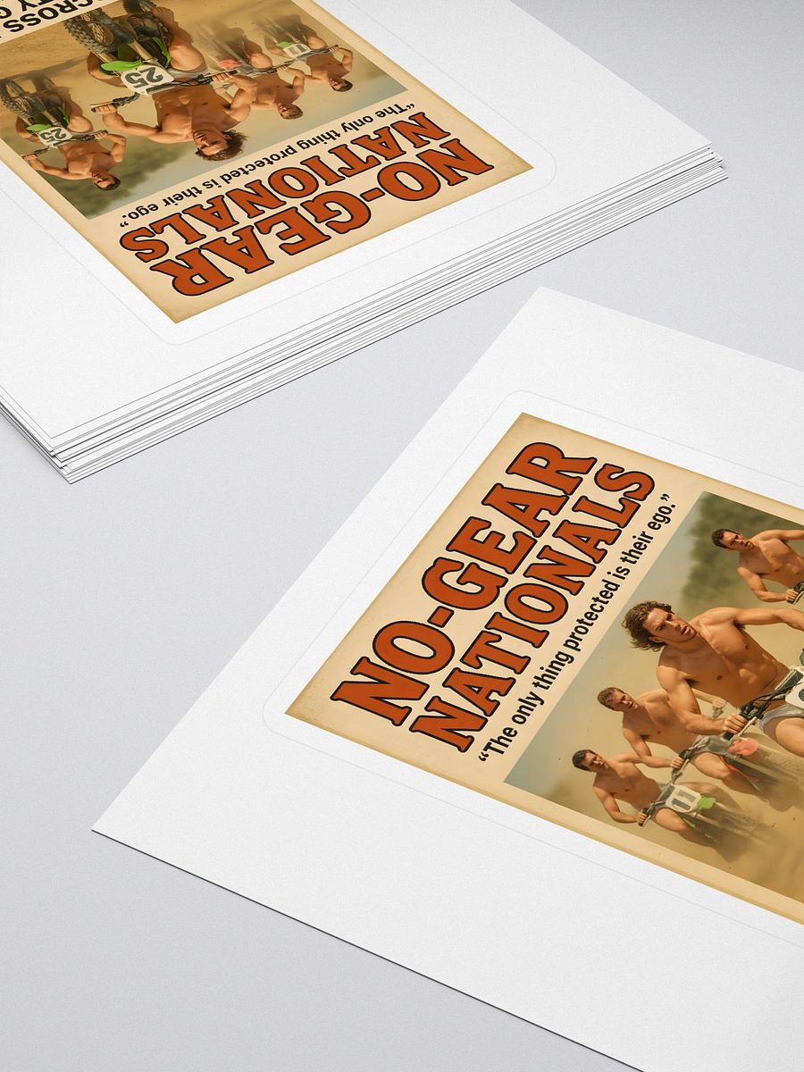 No Gear Natty Sticker product image (4)