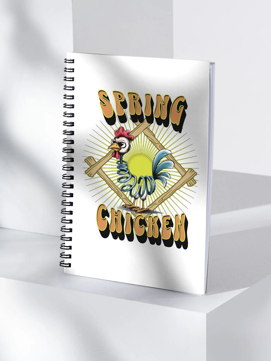 Spring Chicken Spiral Notebook product image (1)