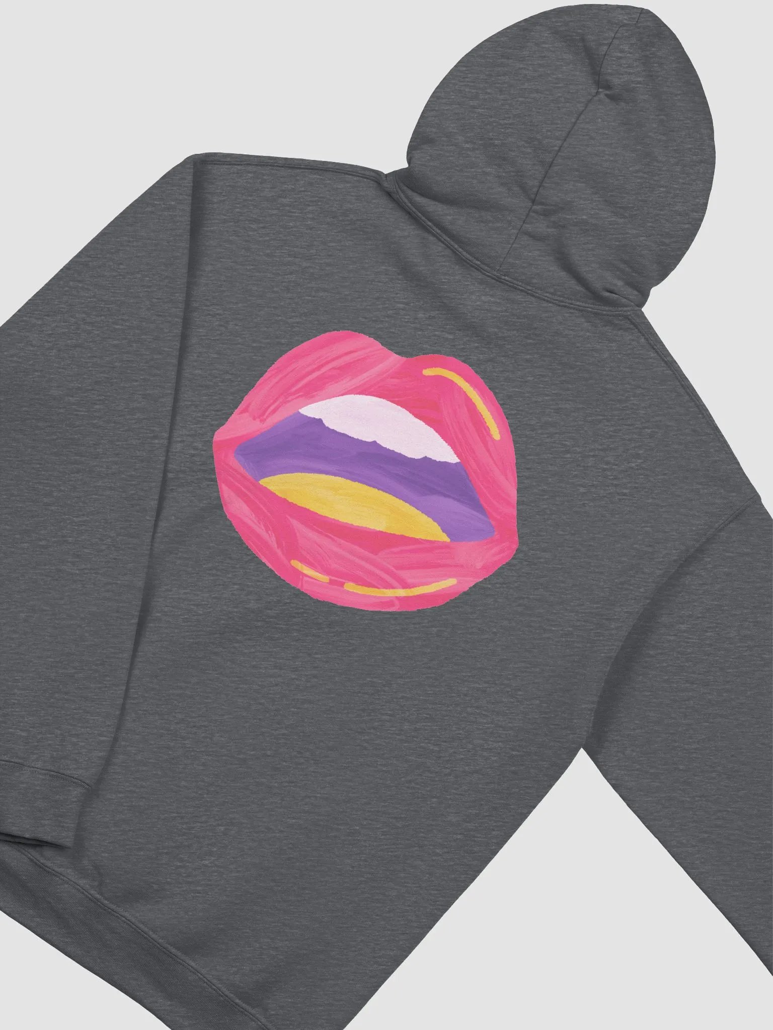 Yappers Club Big Mouth Hoodie product image (19)