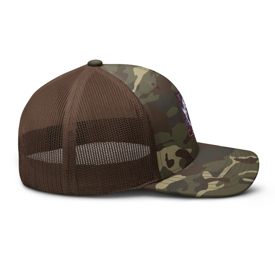 Balik Tanaw Homeless Artistic Camo Trucker Hat product image (5)