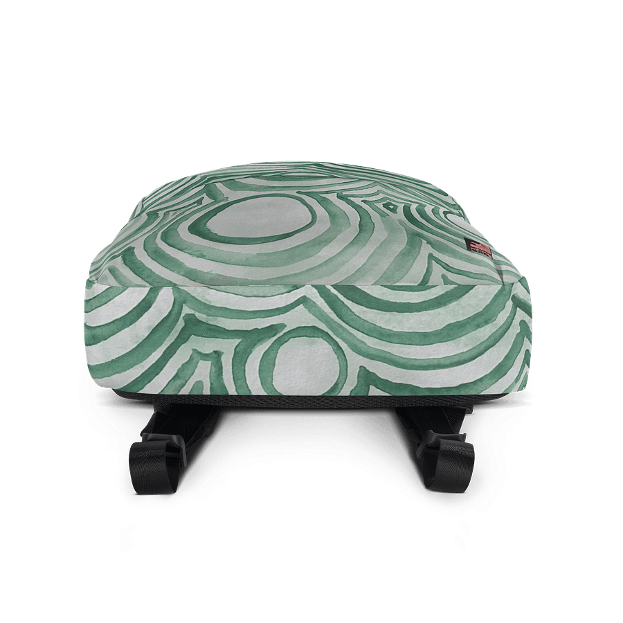 "Green Swirl" Backpack product image (4)