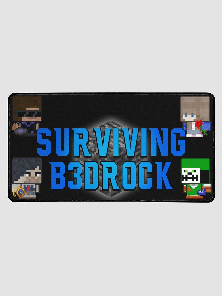 Surviving Bedrock 15.5"x31.5" Desk Mat product image (1)