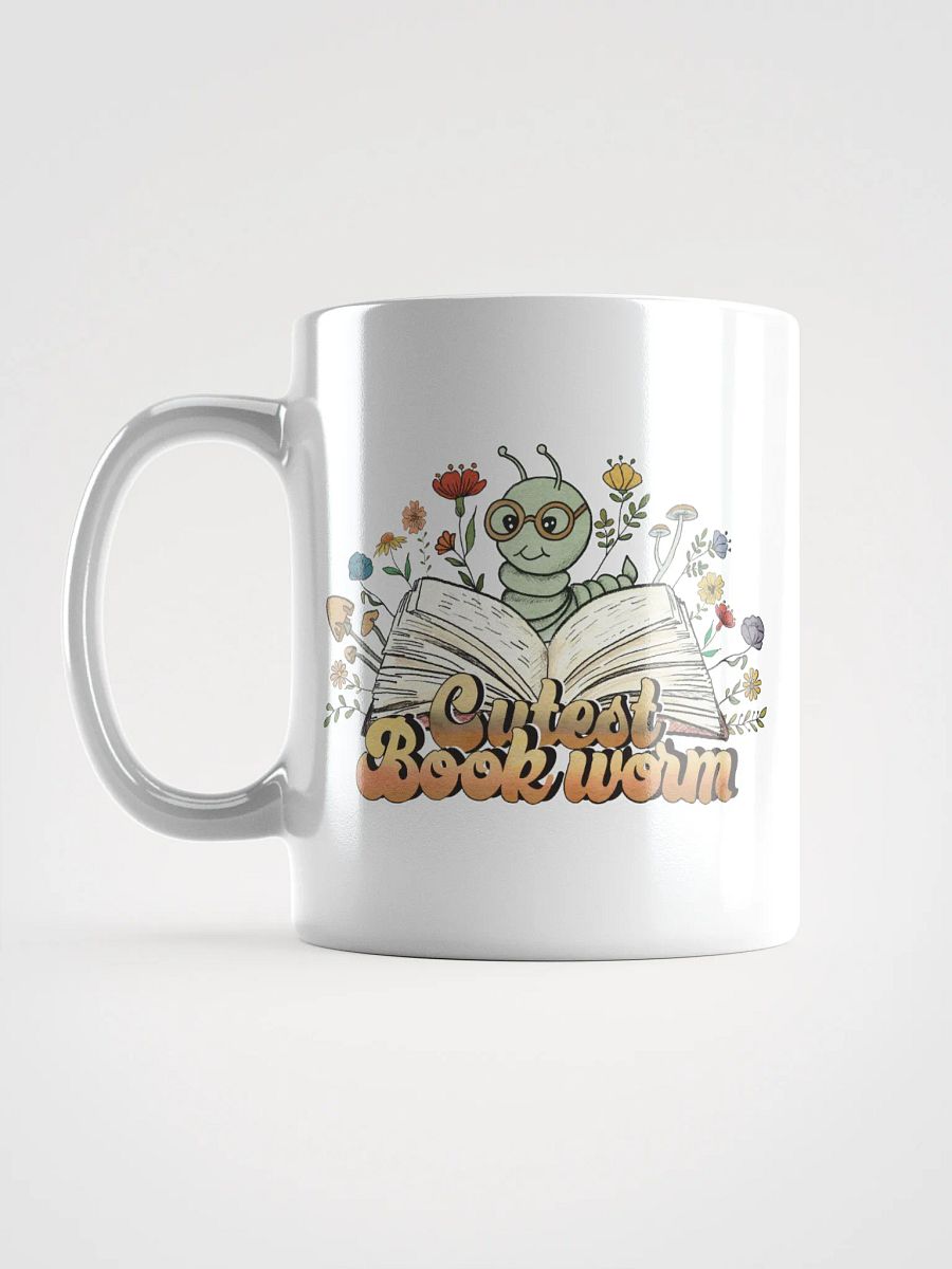 Cutest Bookworm Mug – Whimsical Book Lover Gift product image (18)