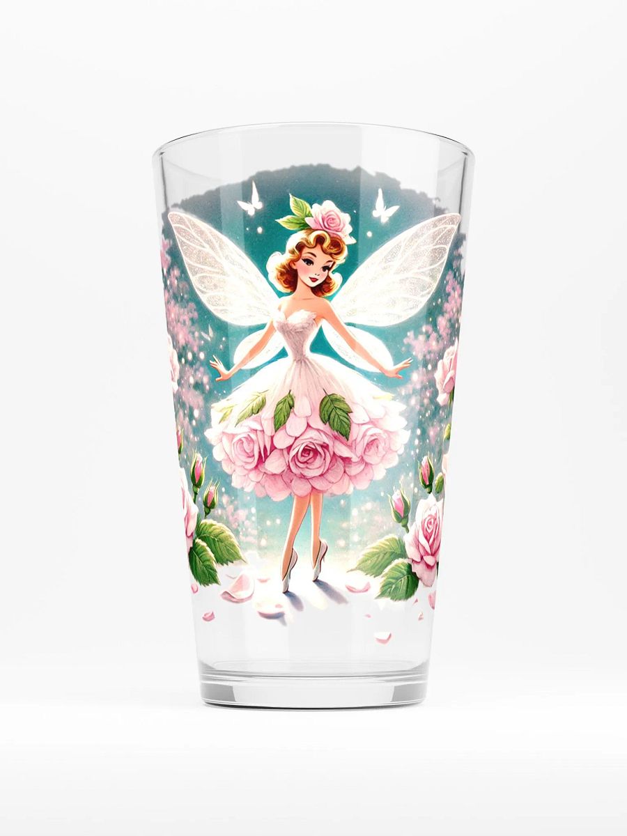 Rose Fairy 16 oz Drinking Glass - Enchanting Glassware product image (1)