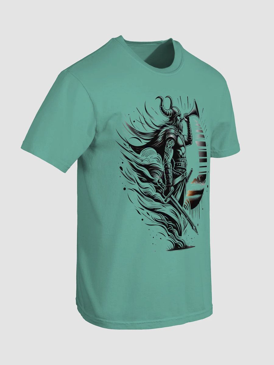 "Call of the Einherjar" Premium Viking Tee – Forged in Valhalla Edition product image (7)