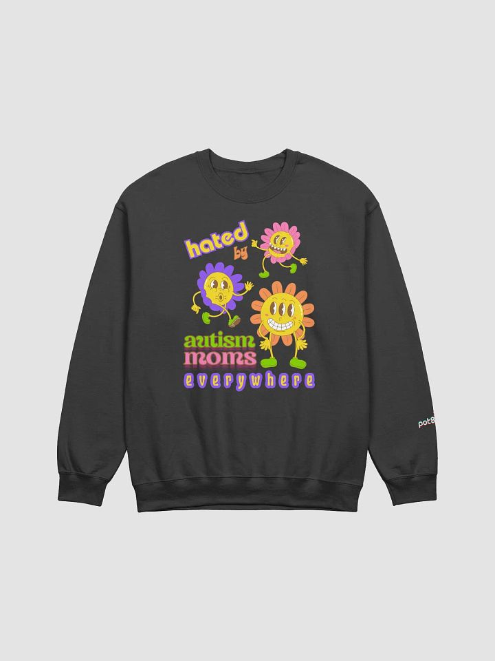 HATED BY AUTISM MOMS premium sweatshirt product image (5)