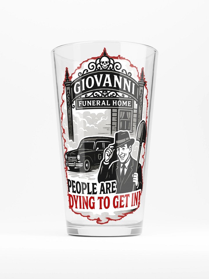 Giovanni Funeral Home Shaker Pint Glass Set product image (1)