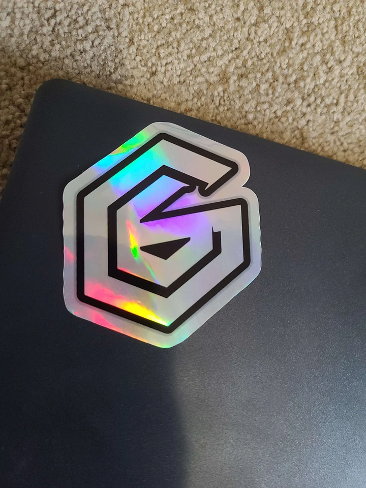 G6 Holographic Sticker product image (1)
