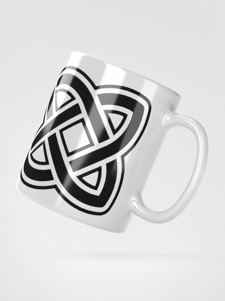 Forged In Valhalla: Norse Knot Warrior Mug – 11oz product image (2)