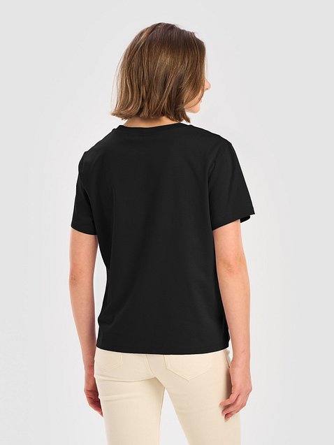 Photo showing Stanley/Stella Women's Organic Ribbed Neck T-Shirt