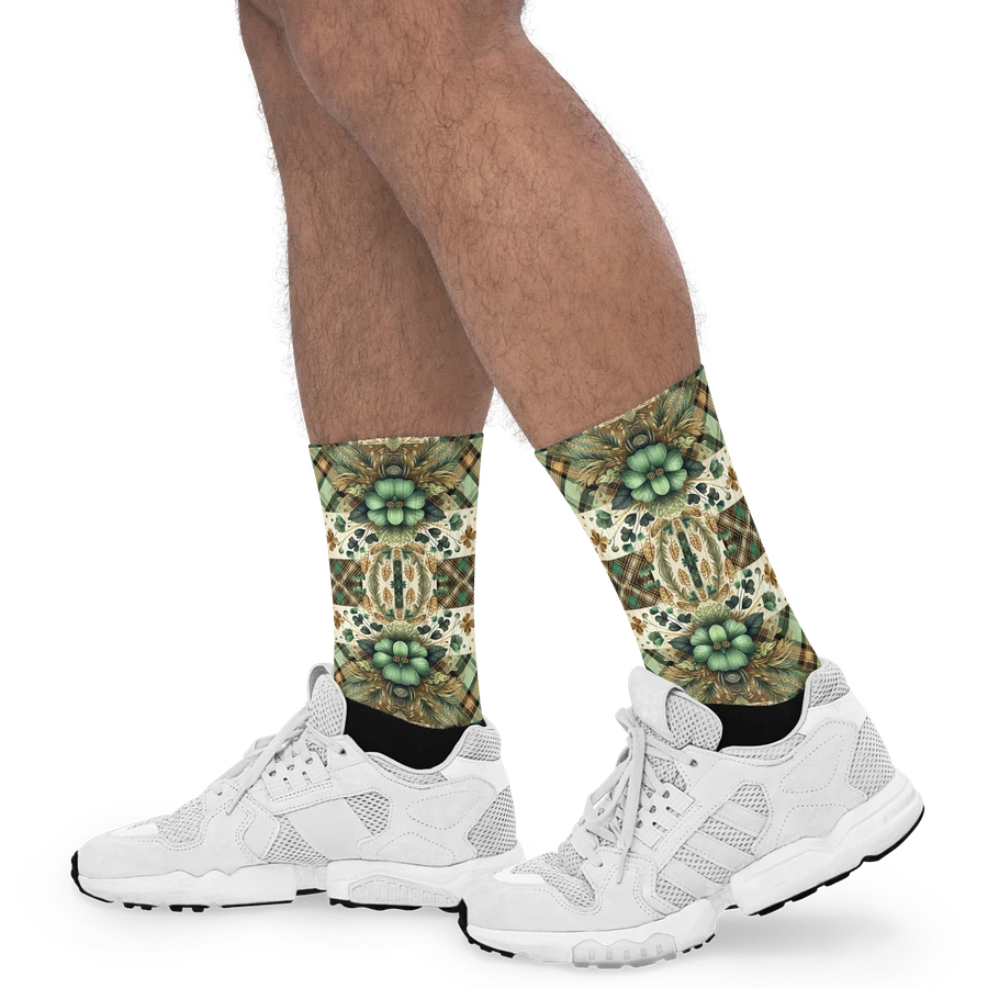 Green Kaleidoscope Dream Socks product image (18)