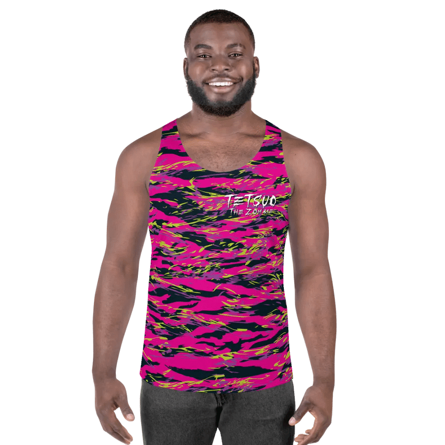 Pink Camo Sublimated Tank Top product image (6)