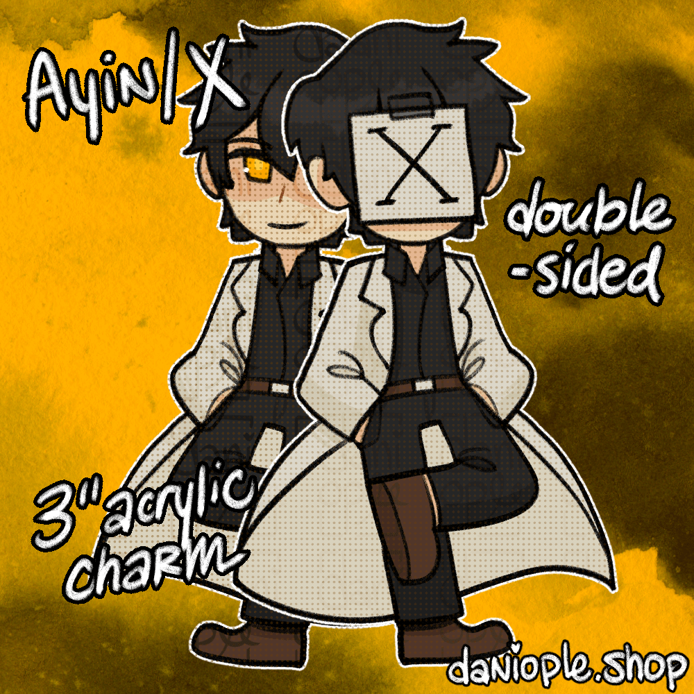 [PRE-ORDER] Lobotomy Corporation - ABC Acrylic Charms product image (2)