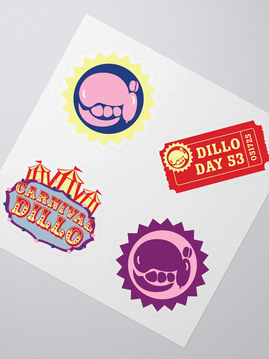 Stickers - Carnival Dillo Set 1 product image (2)