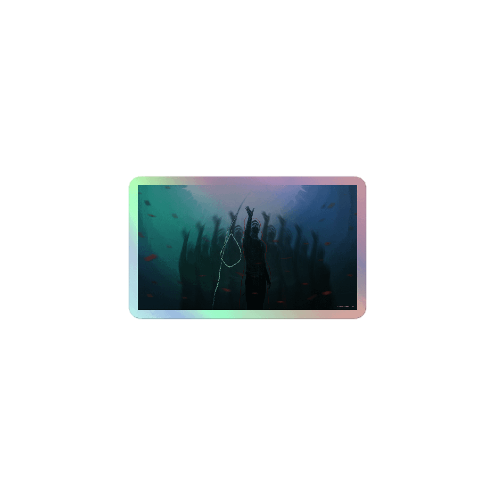 A Contract - Holographic Sticker product image (1)