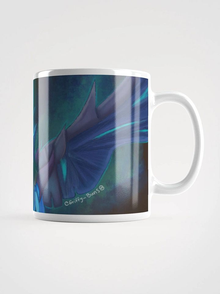 Blue-Flame Dragon Mug product image (1)