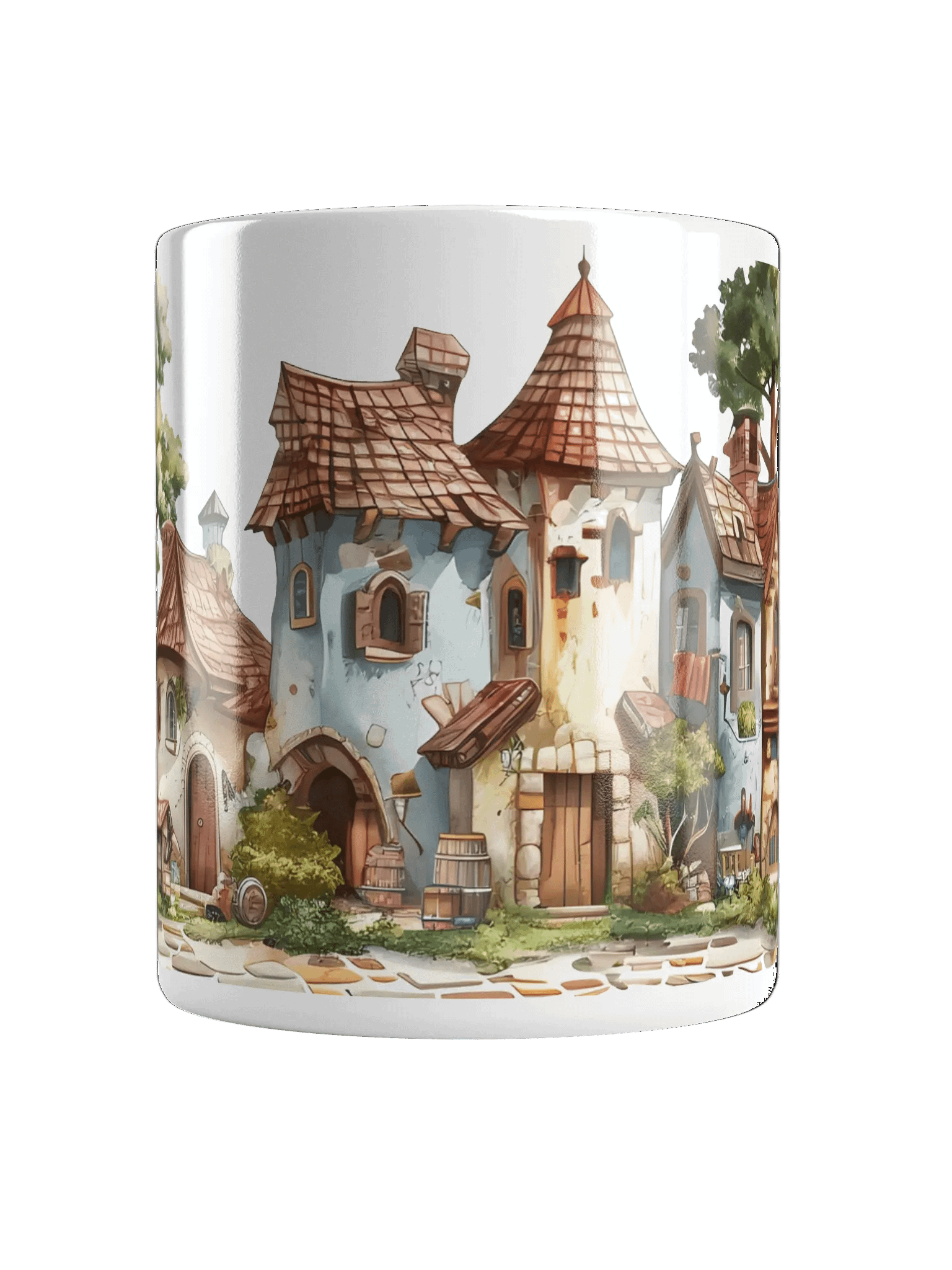 Whimsical Village Mug product image (1)