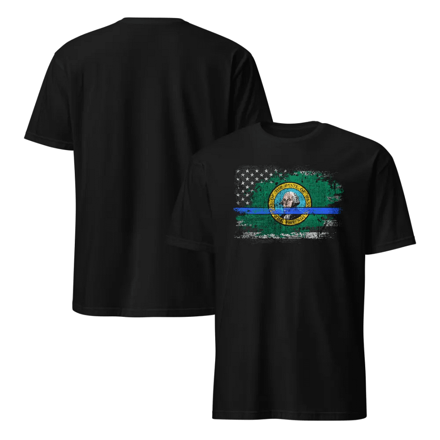 Washington Thin Blue Line Flag product image (6)