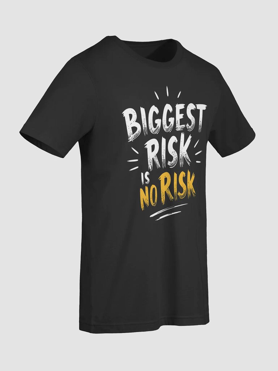 Biggest Risk Is No Risk – Inspirational Mark Zuckerberg Quote T-Shirt That Will Ignite Your Ambition and Transform Your Life! product image (7)