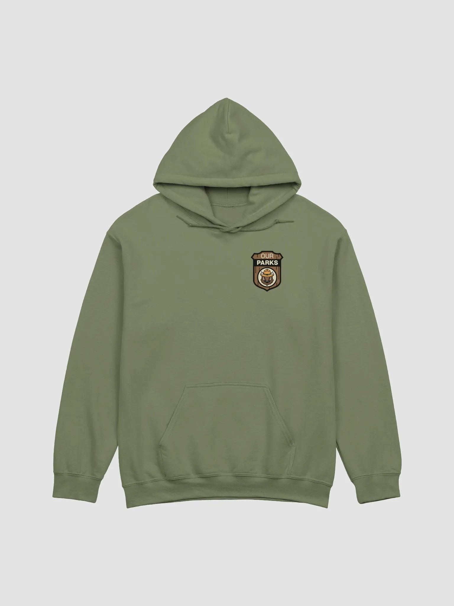 We've been DEFUNDED Smokey Our Parks Bear Pullover Hoodie Alt National Parks product image (2)