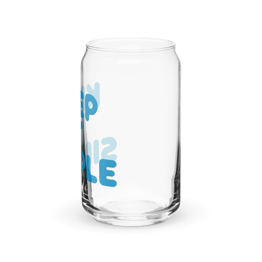 Keep It Simple Can-Shaped Glass product image (7)