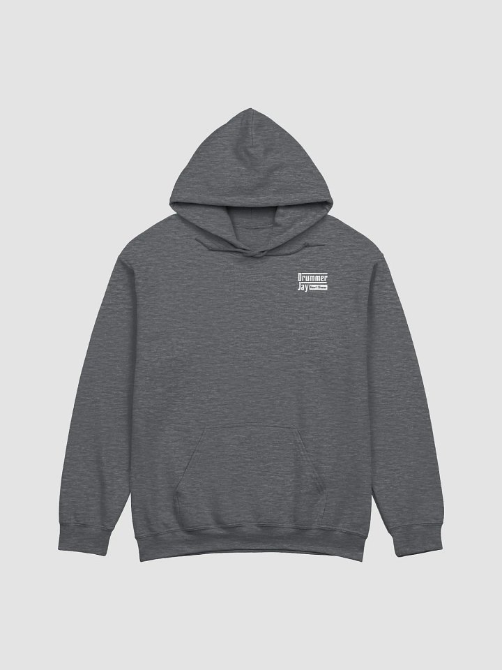 DrummerJay Hoodie (NEW WHITE LOGO) product image (2)