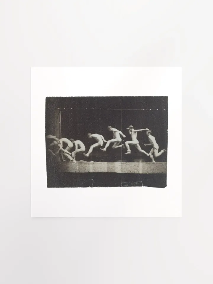 Marey Wheel Photograph Of Unknown #2 by Thomas Eakins - Print product image (2)