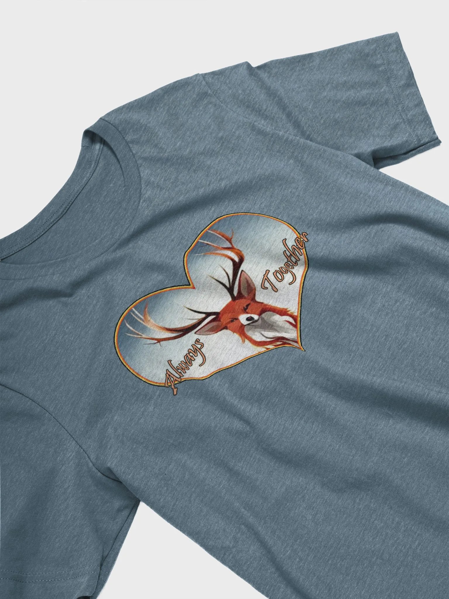 Always Together Stag and Vixen Morph Shirt product image (3)