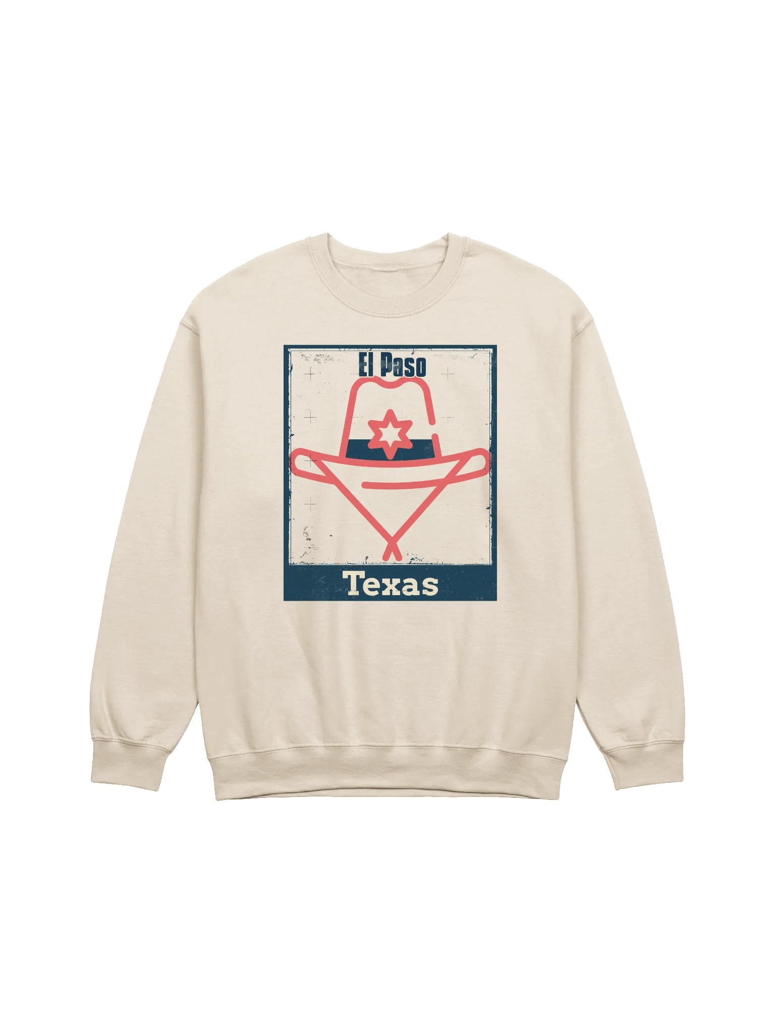 El Paso Sheriff Star Crewneck Sweatshirt product image (37)