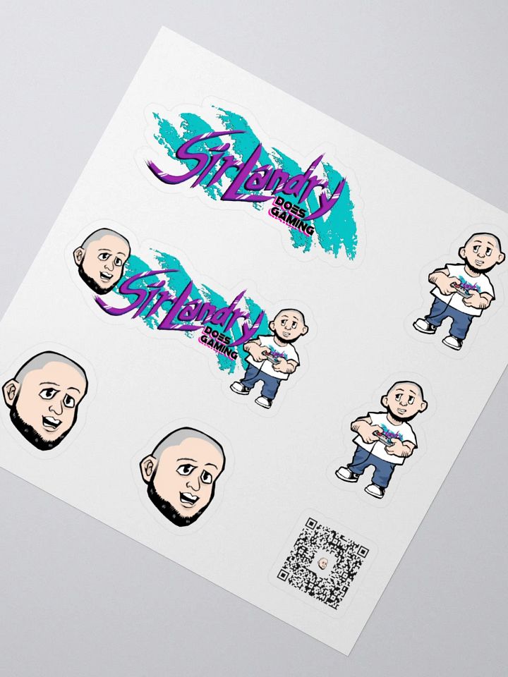 SirLandry Does Gaming Sticker Set product image (2)