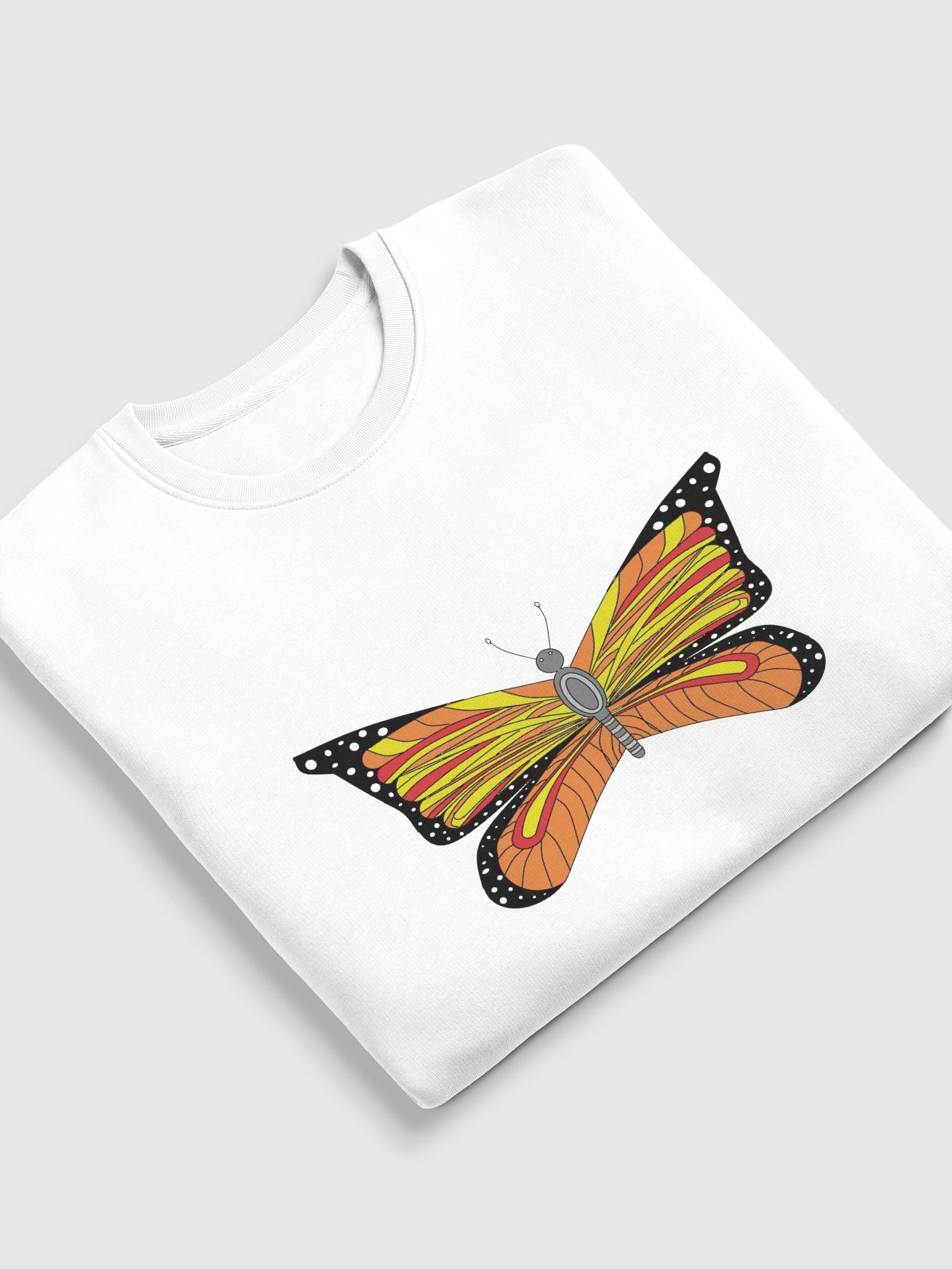 Flame Wings Butterfly Eco Sweatshirt product image (5)