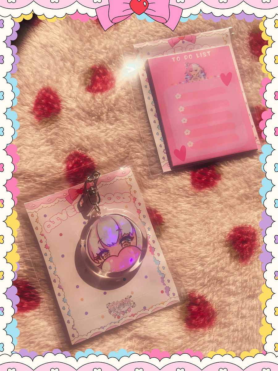Happy Set Kawaii Notepad and Keychain Bundle product image (5)
