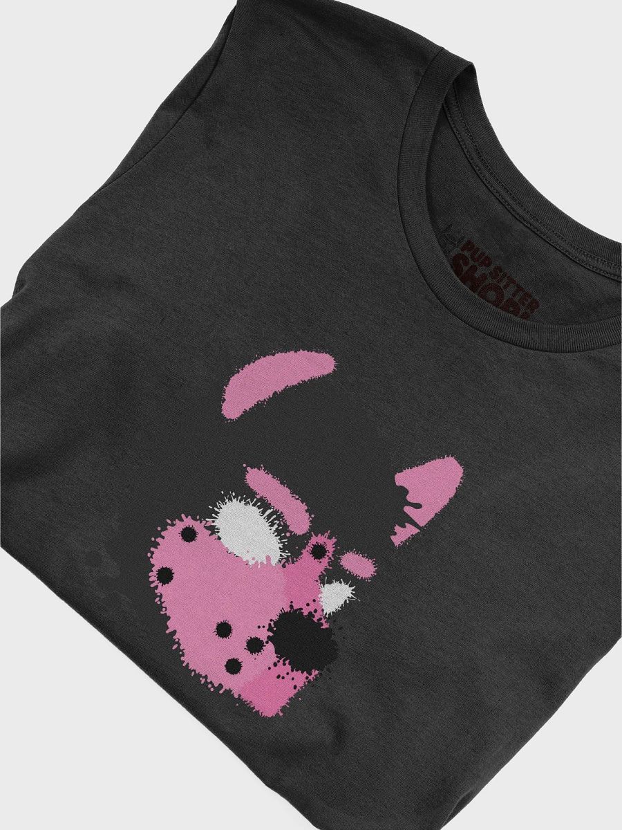 Pup Splatter Shirt - Black & Light Pink product image (4)
