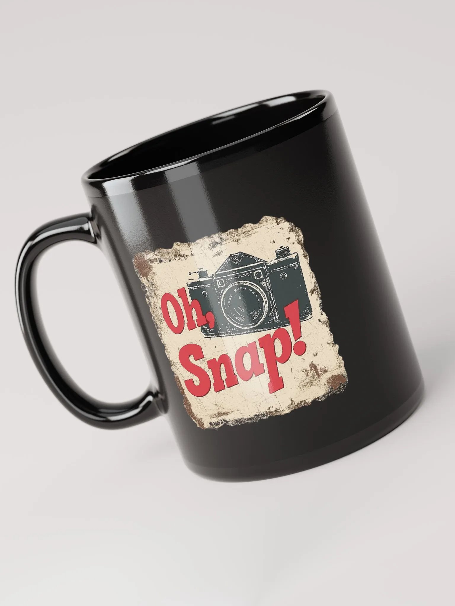 Oh, Snap ! | Black Mug product image (6)