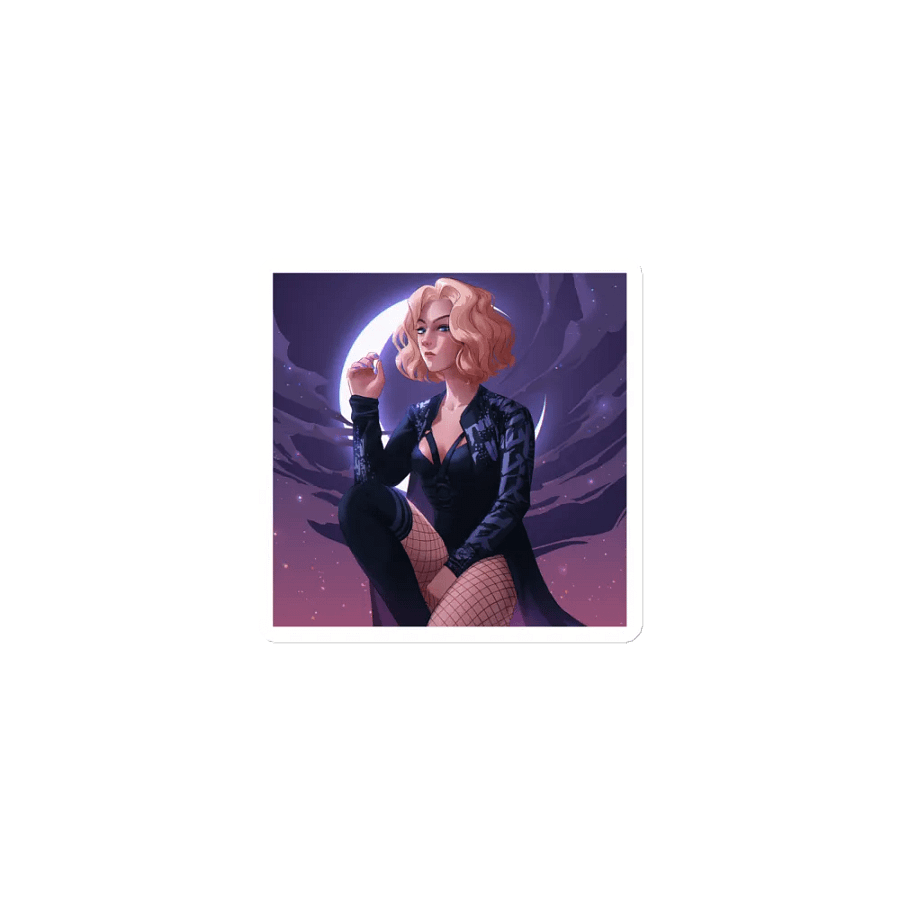 Moonlit Cat Magnet product image (1)