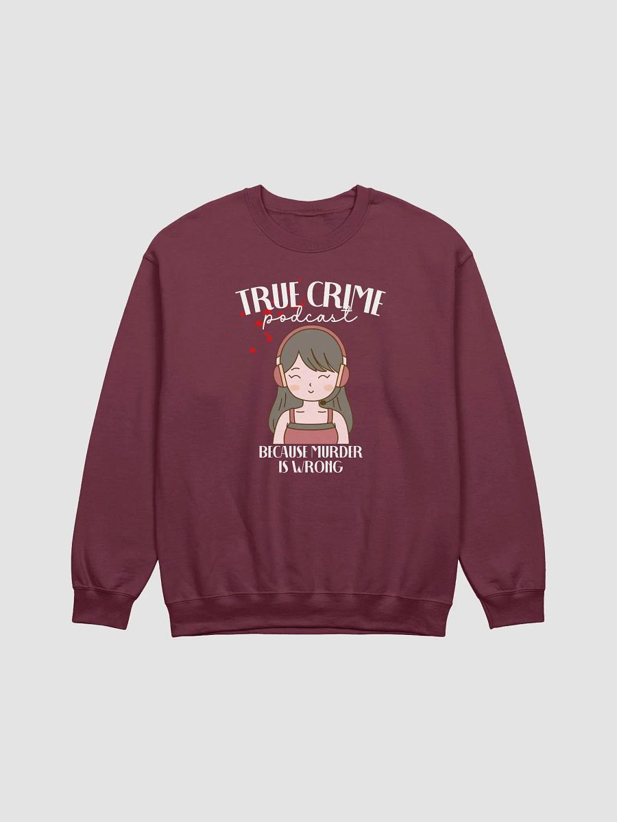 True Crime Podcast Girl Sweatshirt product image (2)