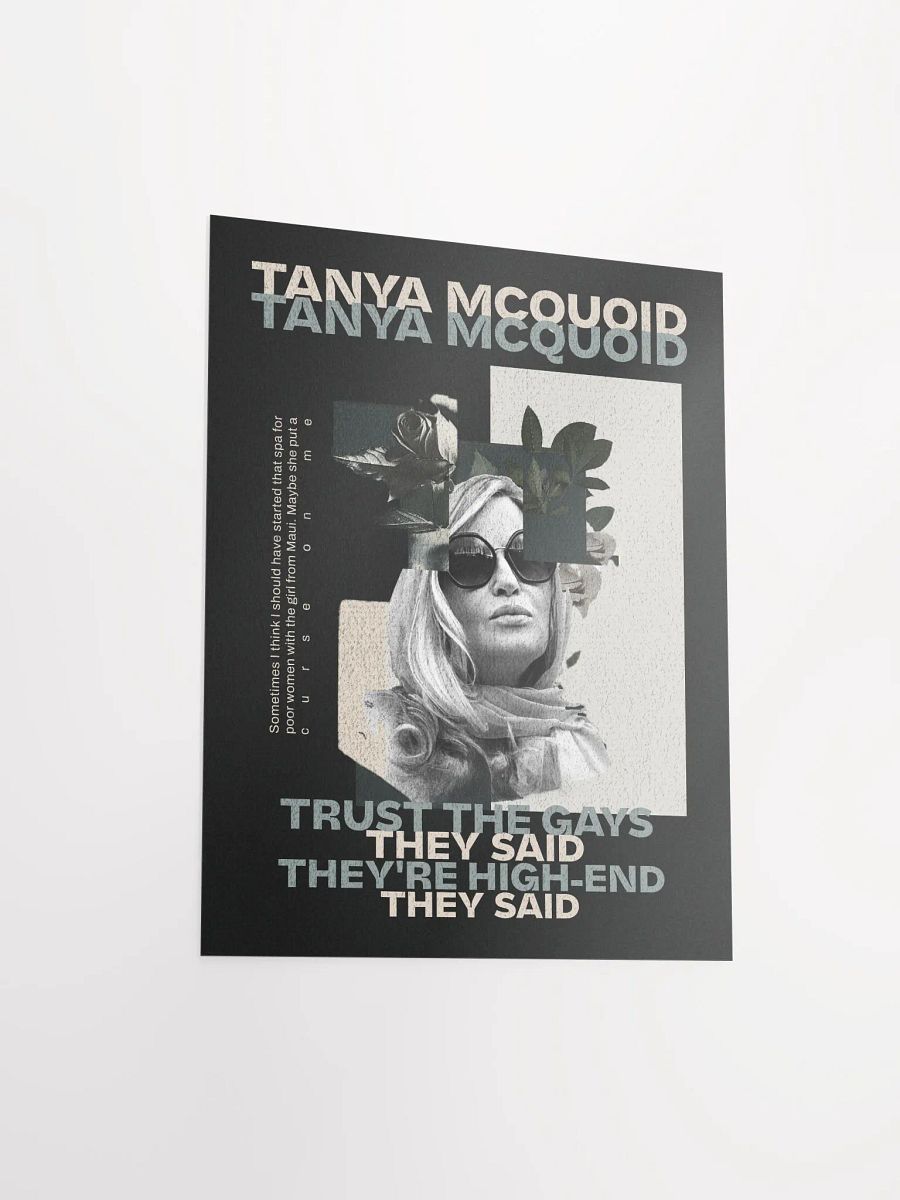 Tanya McQuoid: Trust the Gays Poster product image (3)
