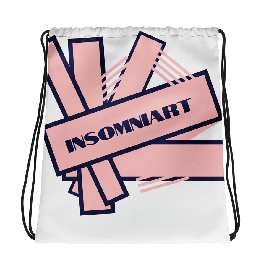 INSOMNART All-Over Drawstring Bag product image (1)
