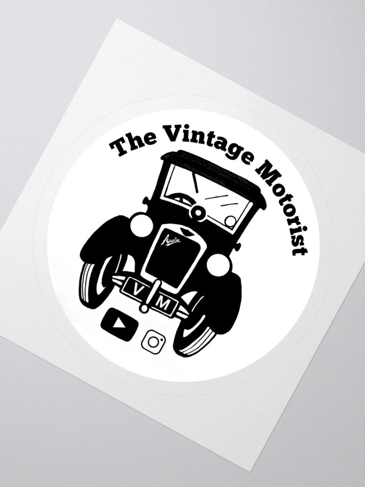 Vintage Motorist Stickers product image (4)