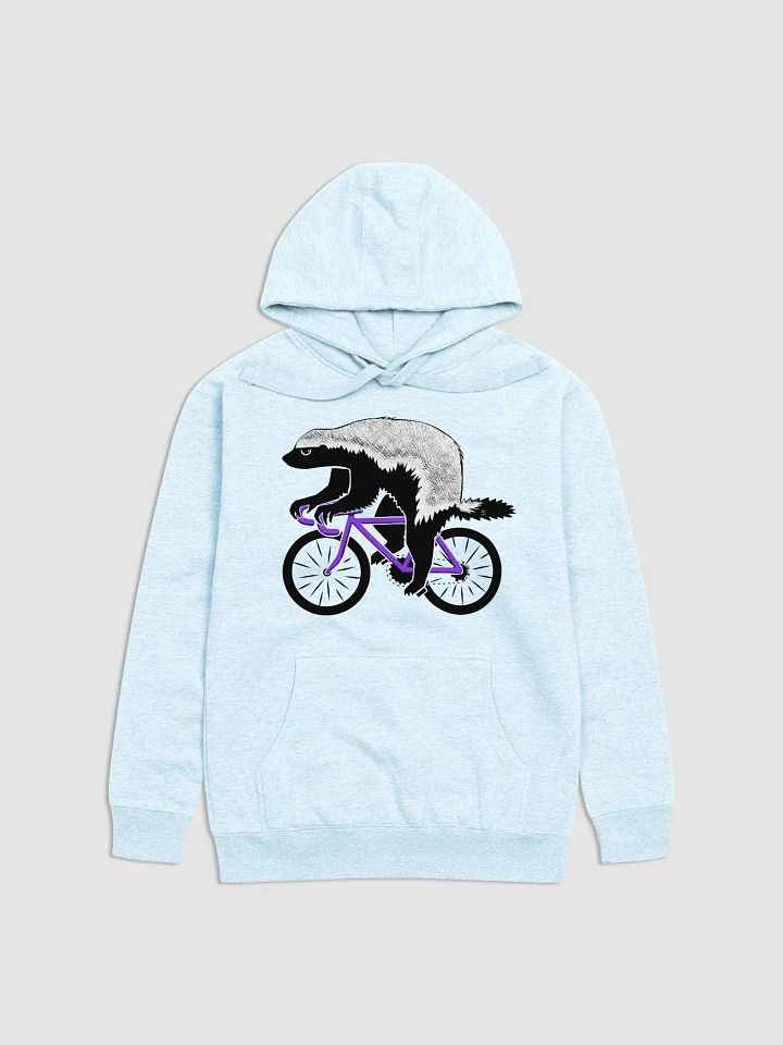 Badass Honeybadger on a bicycle product image (1)