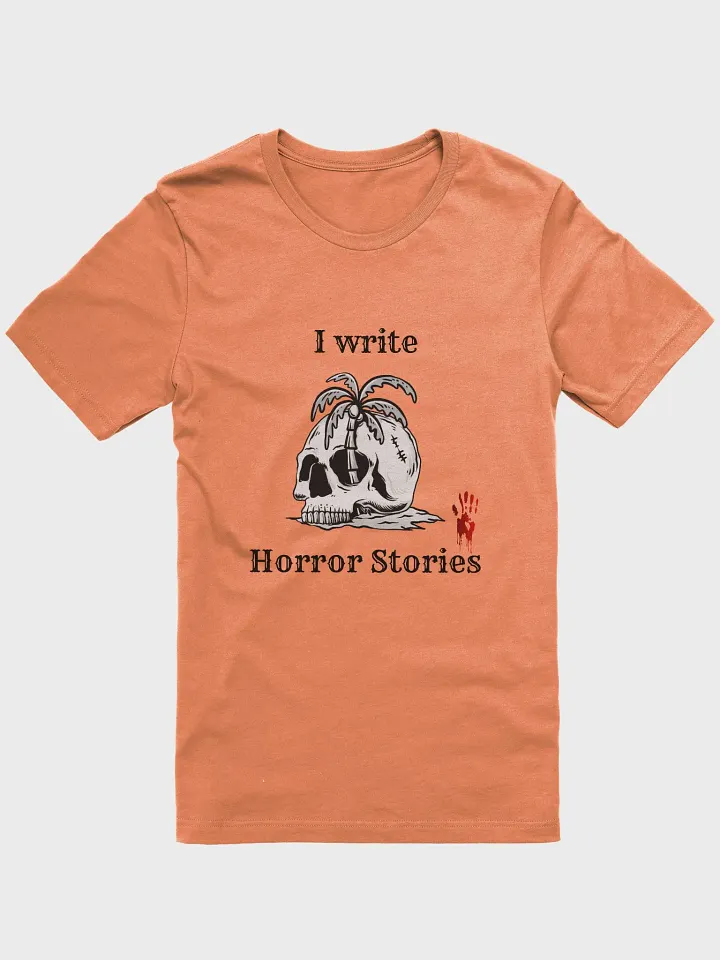 I Write Horror Stories Supersoft T-shirt product image (1)