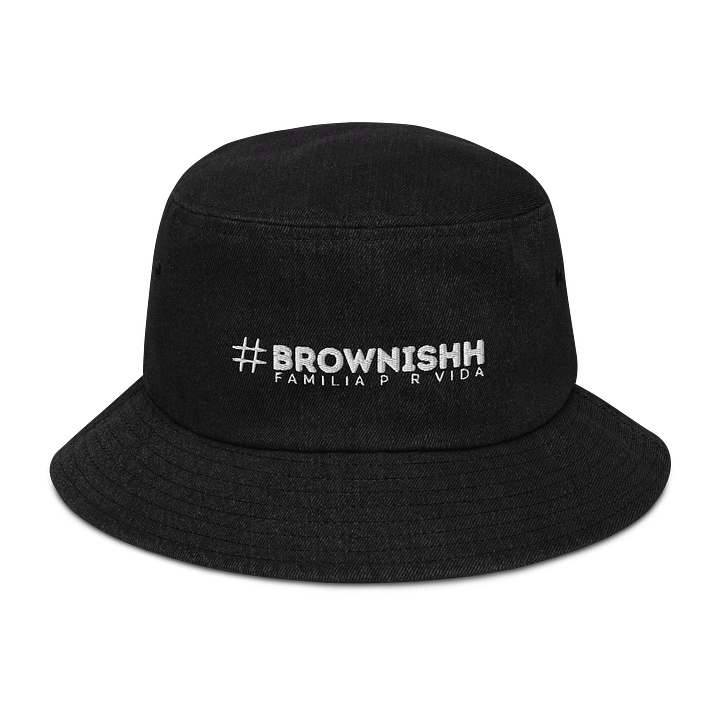 #Brownishh - Bucket Hat (Black) product image (1)