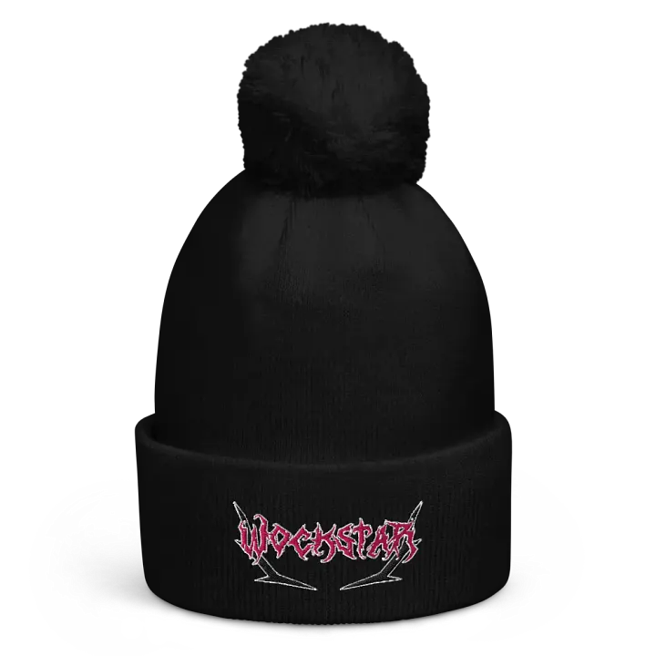 Metal Collection - Embroidered Pom-Pom Beanie product image (1)