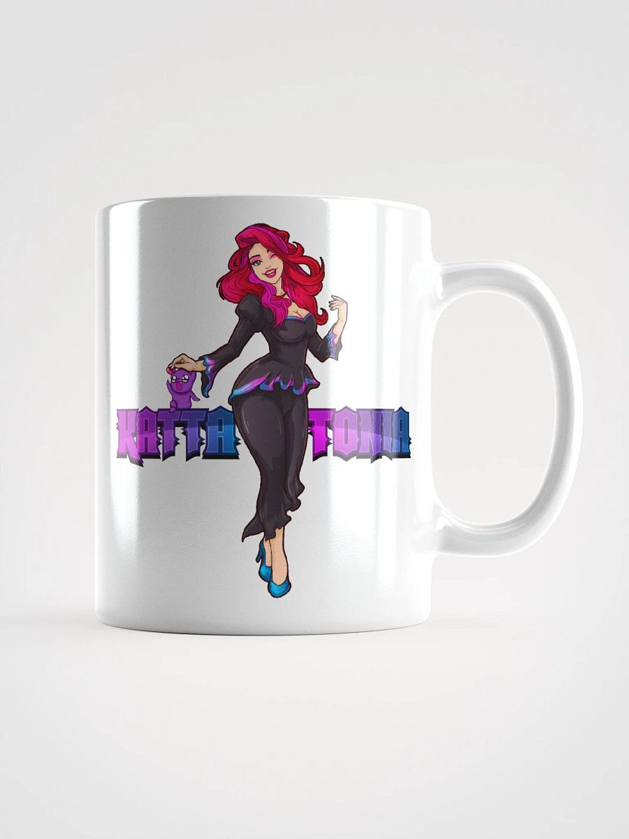 White Mug - Kattatonia with Jeffrey product image (1)
