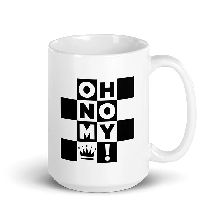 Oh No! My Queen! Chessboard Mug product image (1)
